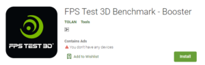 FPS Test 3D Benchmark