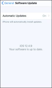 Update Softwares on iPhone