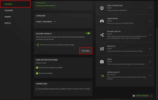 Enable Nvidia FPS Counter Step 2
