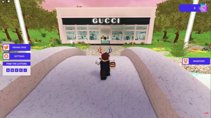 Gucci Built a Persistent Town Inside of Roblox